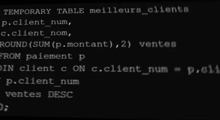 create temporary table in SQL