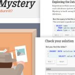 Droits photo 103 SQL Murder Mystery, le jeu pour apprendre le SQL